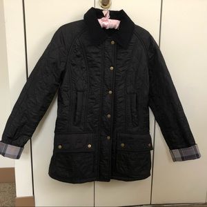Barbour Beadnell Quilted Jacket (Black)